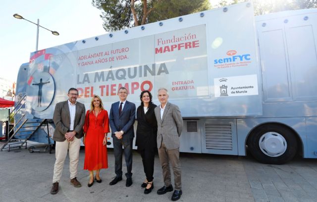 Fundación mapfre presenta en Murcia ´la maquina del tiempo´ - 5, Foto 5