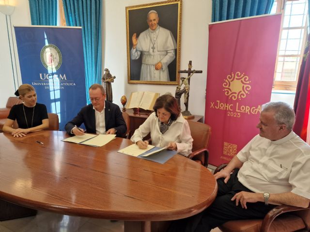 Ucam y Johc firman un convenio de colaboración para la cita nacional en Lorca - 1, Foto 1