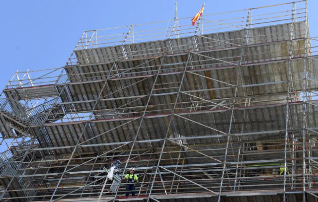 Orthem finaliza el andamio para la restauración de la fachada de la Catedral de Murcia - 2, Foto 2