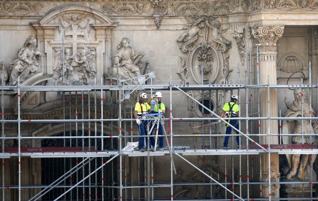 Orthem finaliza el andamio para la restauración de la fachada de la Catedral de Murcia - 5, Foto 5