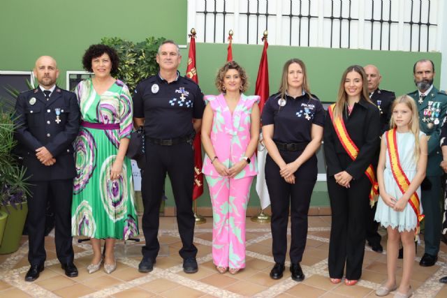 El cuerpo de Policía Local de Puerto Lumbreras conmemora el día de sus patronos, los Santos Arcángeles - 1, Foto 1