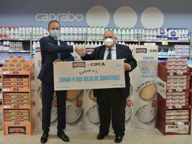 Isabel y Cuca donan cerca de 9 toneladas de conservas de pescado a los bancos de alimentos - 1, Foto 1