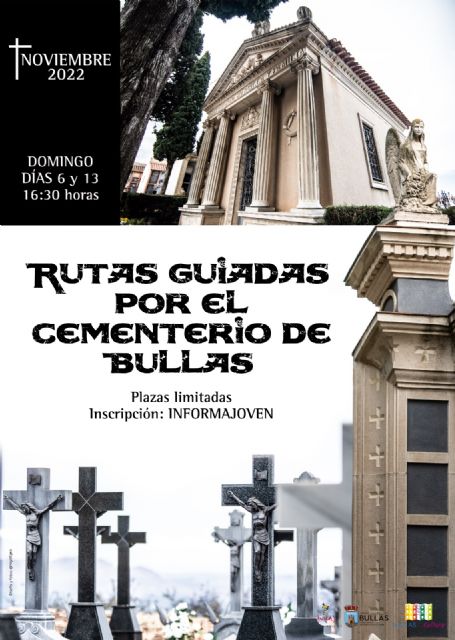 El Mes de los Santos nos trae una ruta guiada por el cementerio de Bullas - 1, Foto 1