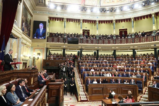 Pedro Sánchez asiste a la sesión de apertura de las Cortes Generales de la XV Legislatura - 2, Foto 2