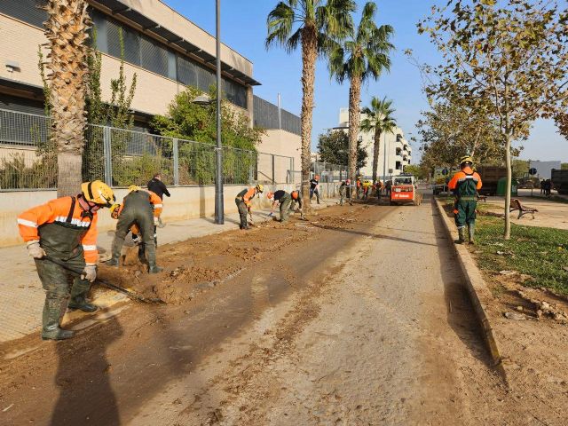 Los efectivos de ayuda de la Región tras la Dana realizan 279 intervenciones para colaborar en la reconstrucción de Algemesí, Picanya y Paiporta - 3, Foto 3