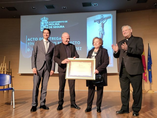 Molina de Segura reconoce la trayectoria sacerdotal y humana de Luis Gomariz Hernández con la entrega del título de Hijo Predilecto - 2, Foto 2