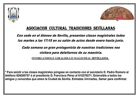 Asociación Cultural Tradiciones Sevillanas - 1, Foto 1