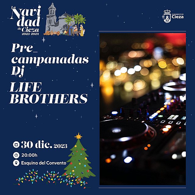 DJ Life Brothers deseará un feliz 2024 a los asistentes a las precampanadas - 1, Foto 1