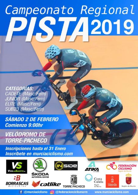 El Campeonato Regional de Pista 2019 se celebra en Torre Pacheco - 2, Foto 2