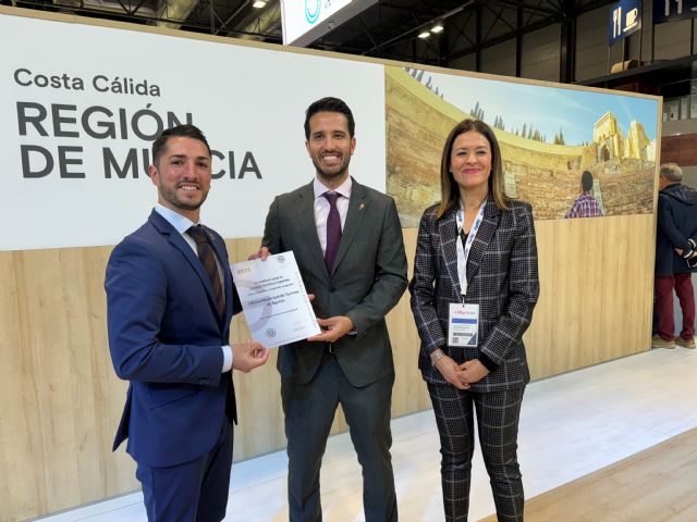 La Oficina de Turismo de Águilas recibe el distintivo S de Sostenibilidad otorgado por el Instituto de Calidad Turística Española - 1, Foto 1