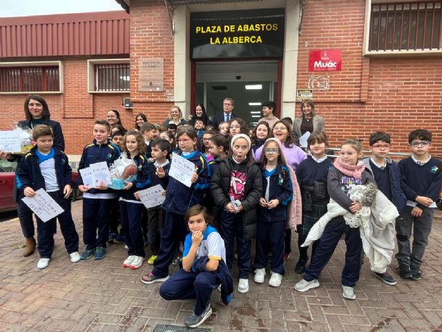 Los alumnos del Colegio San José de La Alberca triunfan en el concurso de dibujo infantil de las plazas de abastos - 4, Foto 4