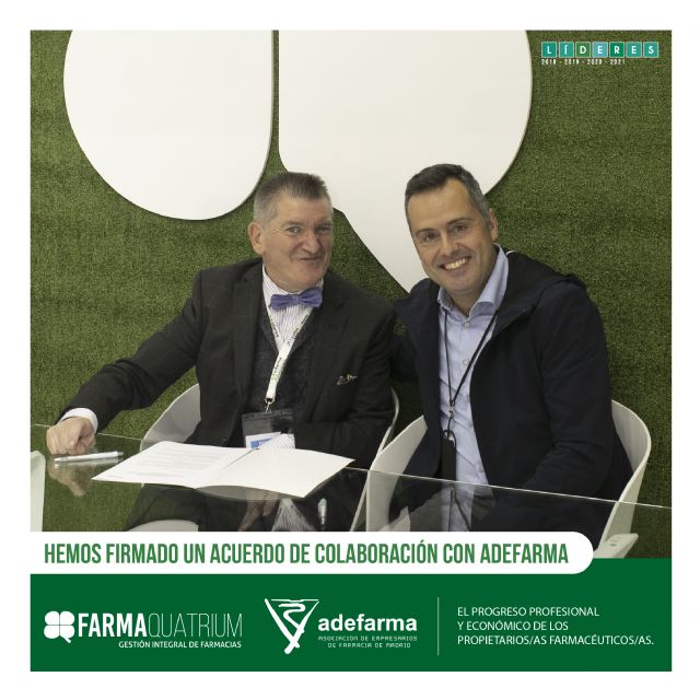 Farmaquatrium y adefarma se unen para potenciar y reforzar la formación de la farmacia madrileña - 1, Foto 1