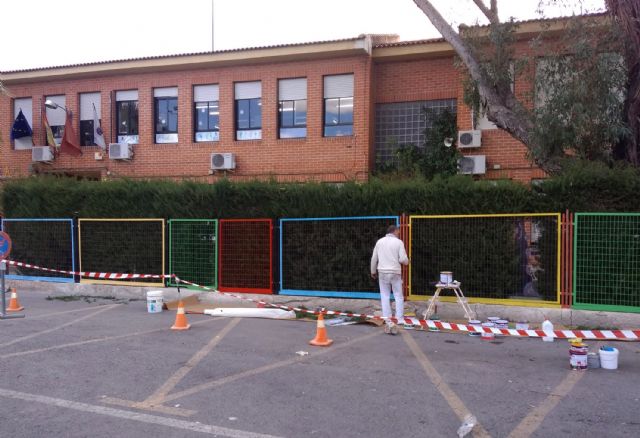 Continúan los trabajos municipales de mantenimiento de colegios en Las Torres de Cotillas - 4, Foto 4