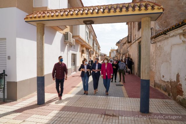 Pozo Estrecho estrena nueva red de saneamiento y calles semipeatonalizadas en el centro del pueblo - 1, Foto 1