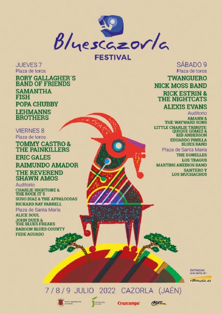 El festival de Blues de Cazorla 2022 completa su cartel y anuncia entradas de día - 1, Foto 1