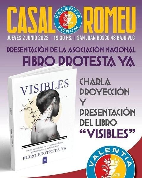 FIBRO PROTESTA YA presenta su libro VISIBLES en Valencia - 1, Foto 1