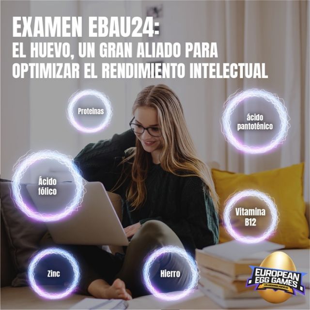 Examen EBAU24: El huevo, un gran aliado para optimizar el rendimiento intelectual - 1, Foto 1