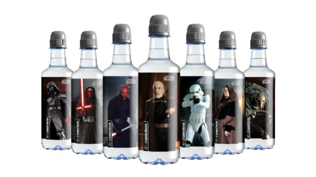 Cabreiroá lanza sus nuevas botellas de edición especial con diseños exclusivos de Star WarsTM - 1, Foto 1