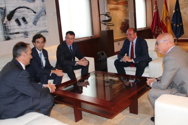 Pedro Antonio Sánchez se reúne con el vicepresidente de Sabic en Europa - 2, Foto 2