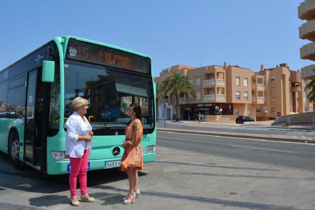 Movibus activa este verano servicios cada media hora en el interior de La Manga y entre ésta y Cartagena - 1, Foto 1