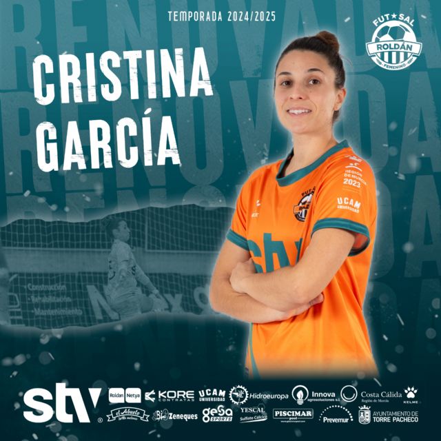 Cristina García renueva su compromiso con el STV Roldán - 1, Foto 1