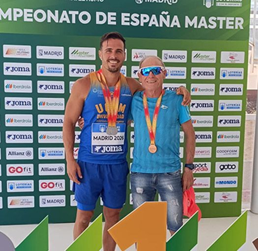 Los Salinas se cuelgan dos platas y un bronce en el campeonato de España máster Los Salinas se cuelgan dos platas y un bronce en el campeonato de España máster