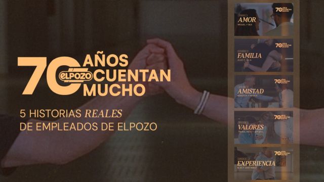 El Pozo Alimentacin lanza 70 aos cuentan mucho con testimonios de empleados como protagonistas de su aniversario, Foto 1