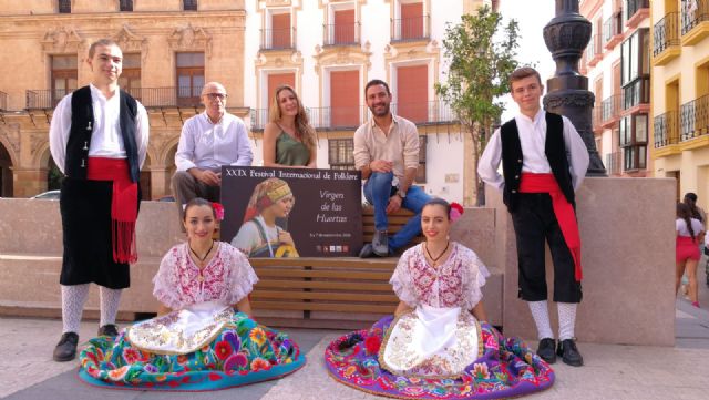 La XXIX edición del Festival Internacional de Folclore Virgen de las Huertas contará con la participación de grupos de Georgia, Rumanía, Kenia y Lorca - 1, Foto 1