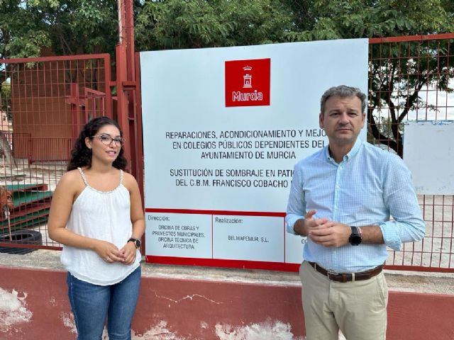 El patio de Infantil del CEIP Francisco Cobacho de Algezares contará con un nuevo sombraje - 2, Foto 2