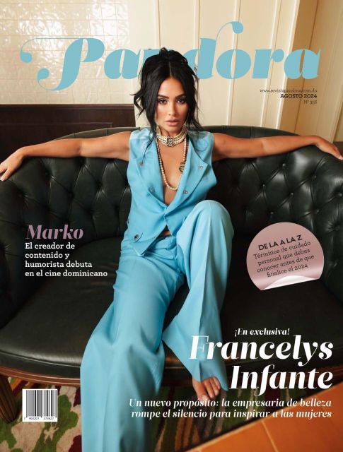 Francelys Infante destaca la importancia del amor propio y autocuidado en portada de revista Pandora - 2, Foto 2