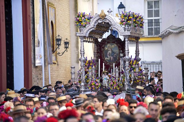 Pastora de las Almas celebra su tradicional Romería al Santuario de la Divina Pastora, ubicado en la Ermita de Los Pajares en  Cantillana(Sevilla) - 1, Foto 1