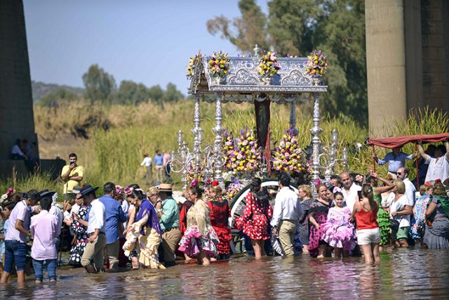 Pastora de las Almas celebra su tradicional Romería al Santuario de la Divina Pastora, ubicado en la Ermita de Los Pajares en  Cantillana(Sevilla) - 4, Foto 4