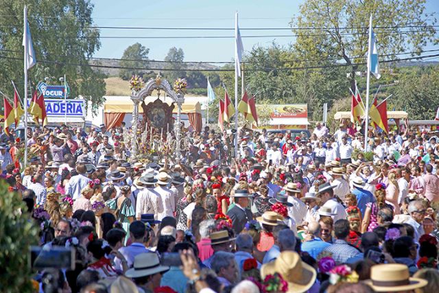 Pastora de las Almas celebra su tradicional Romería al Santuario de la Divina Pastora, ubicado en la Ermita de Los Pajares en  Cantillana(Sevilla) - 5, Foto 5