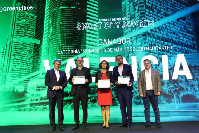 Los premios Smart City Awards reconocen a Murcia por su desarrollo de soluciones tecnológicas orientadas a la sostenibilidad urbana - 1, Foto 1