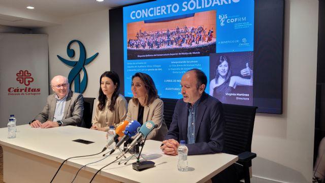 La Sinfónica del CSMM arranca la temporada con un concierto benéfico con el que conmemorar el 125 aniversario del Colegios Oficial de Farmacéuticos de la Región de Murcia - 1, Foto 1