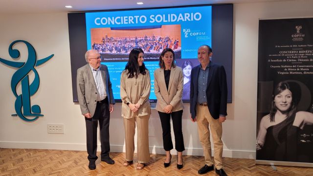 La Sinfónica del CSMM arranca la temporada con un concierto benéfico con el que conmemorar el 125 aniversario del Colegios Oficial de Farmacéuticos de la Región de Murcia - 2, Foto 2