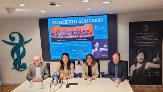 La Sinfónica del CSMM arranca la temporada con un concierto benéfico con el que conmemorar el 125 aniversario del Colegios Oficial de Farmacéuticos de la Región de Murcia - 3, Foto 3