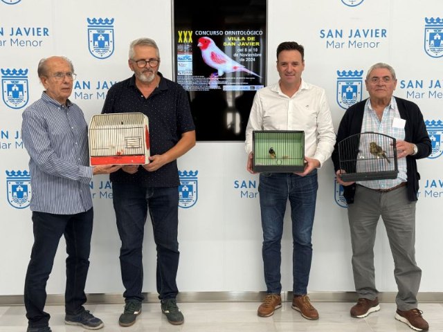 El XXX Concurso Ornitológico Villa de San Javier atrae a más de 1000 ejemplares de los mejores canarios de España - 1, Foto 1