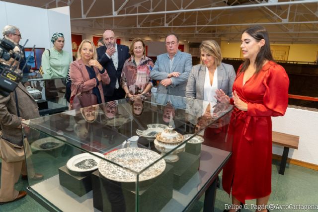 La loza de Cartagena se exhibe en el Museo Arqueológico - 1, Foto 1