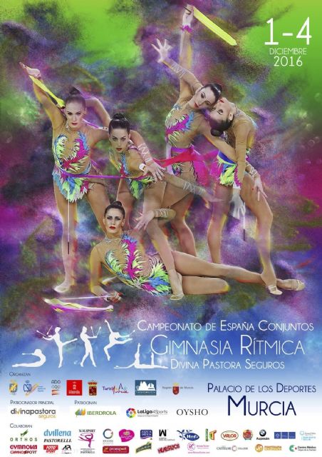 Un total de 67 gimnastas de cinco clubes de la Región participan en el campeonato de España de Gimnasia Rítmica de Conjuntos - 1, Foto 1