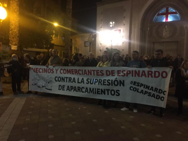 Cientos de vecinos salen a la calle en contra de las obras del Plan de Movilidad bajo el lema Espinardo vale más que un minuto - 2, Foto 2