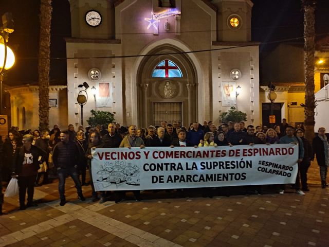 Cientos de vecinos salen a la calle en contra de las obras del Plan de Movilidad bajo el lema Espinardo vale más que un minuto - 4, Foto 4