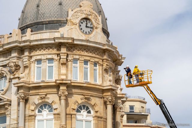 Patrimonio municipal estima en 800.000 euros la reparación del Palacio Consistorial de Cartagena - 1, Foto 1