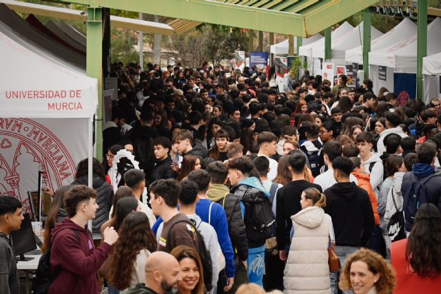 La UMU recibe esta semana a 5.500 estudiantes de Bachillerato para ayudarles a decidir su futuro - 1, Foto 1