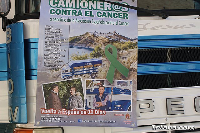 El Ayuntamiento de Totana colabora con el proyecto Camioner@s solidarios contra el cáncer. Ruedas movidas por la solidaridad, Foto 3