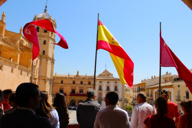 El alcalde preside el toque de Ministriles y Clarineros que convoca a la Procesión del Corpus en Lorca - 4, Foto 4