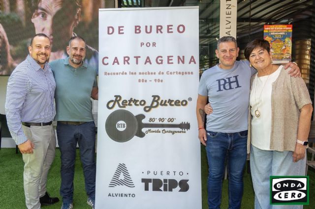 La movida Cartagenera de los 80 y 90 se vá de “Bureo solidario” por Cartagena - 4, Foto 4