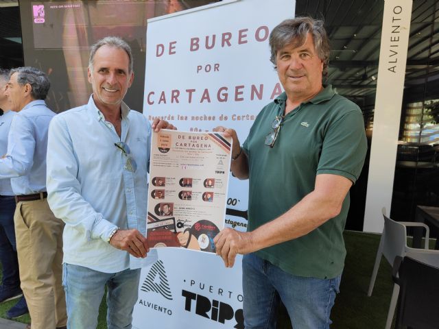 La movida Cartagenera de los 80 y 90 se vá de “Bureo solidario” por Cartagena - 5, Foto 5