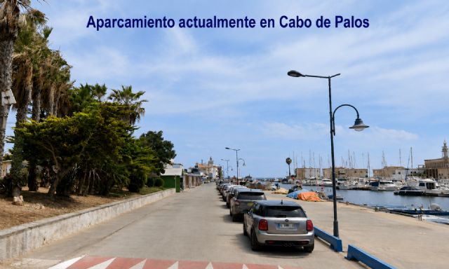 Aparcamiento y más sombra en el puerto de Cabo de Palos Aparcamiento y más sombra en el puerto de Cabo de Palos