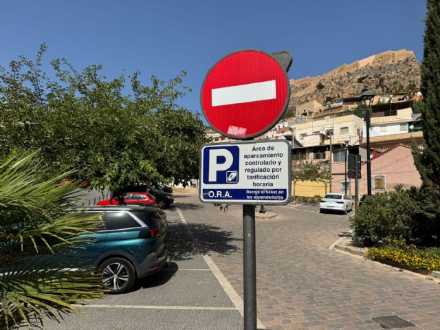 Los lorquinos y visitantes podrán aparcar gratis durante el mes de agosto en la zona azul - 1, Foto 1